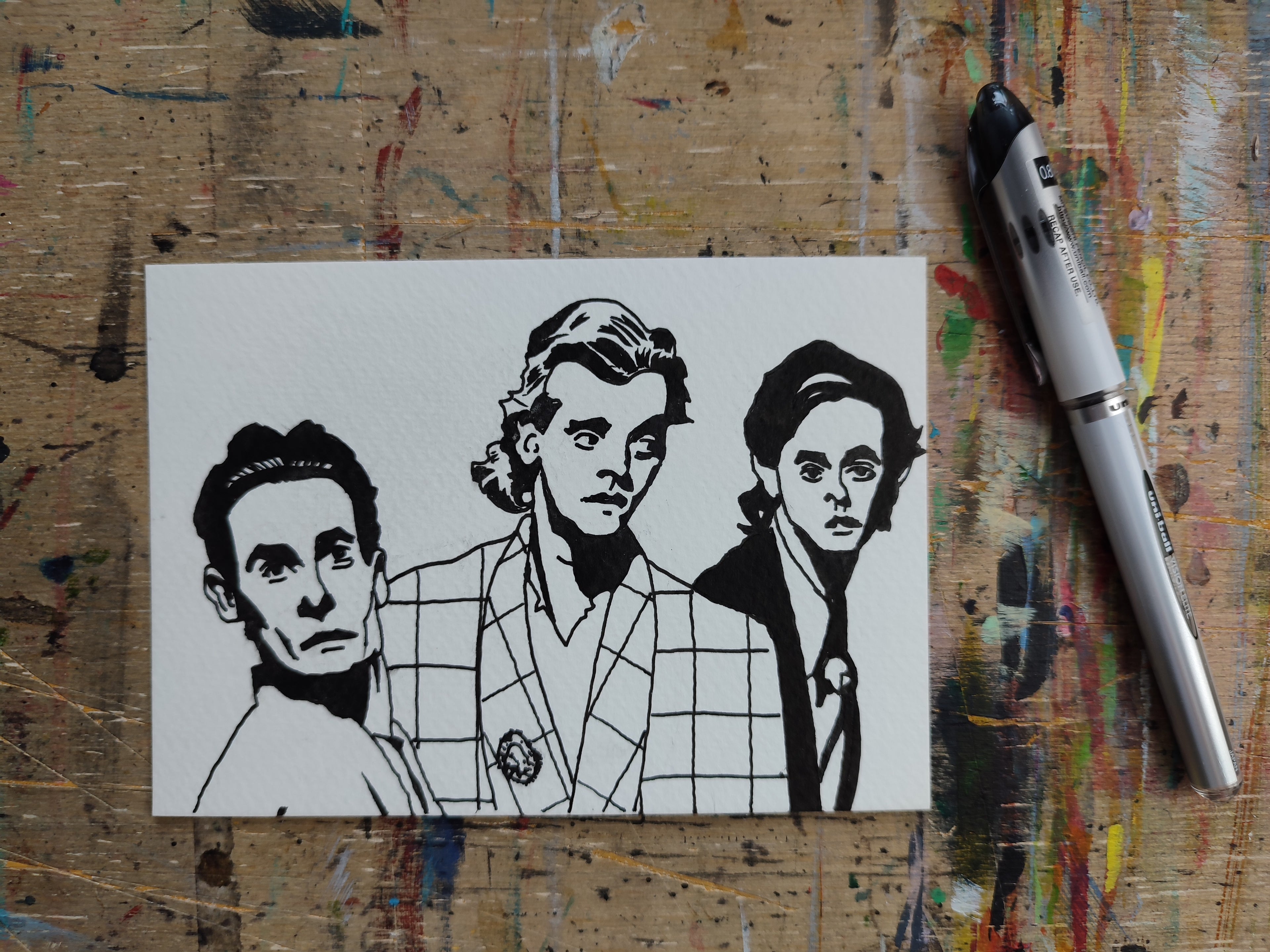 Heaven 17 postcard