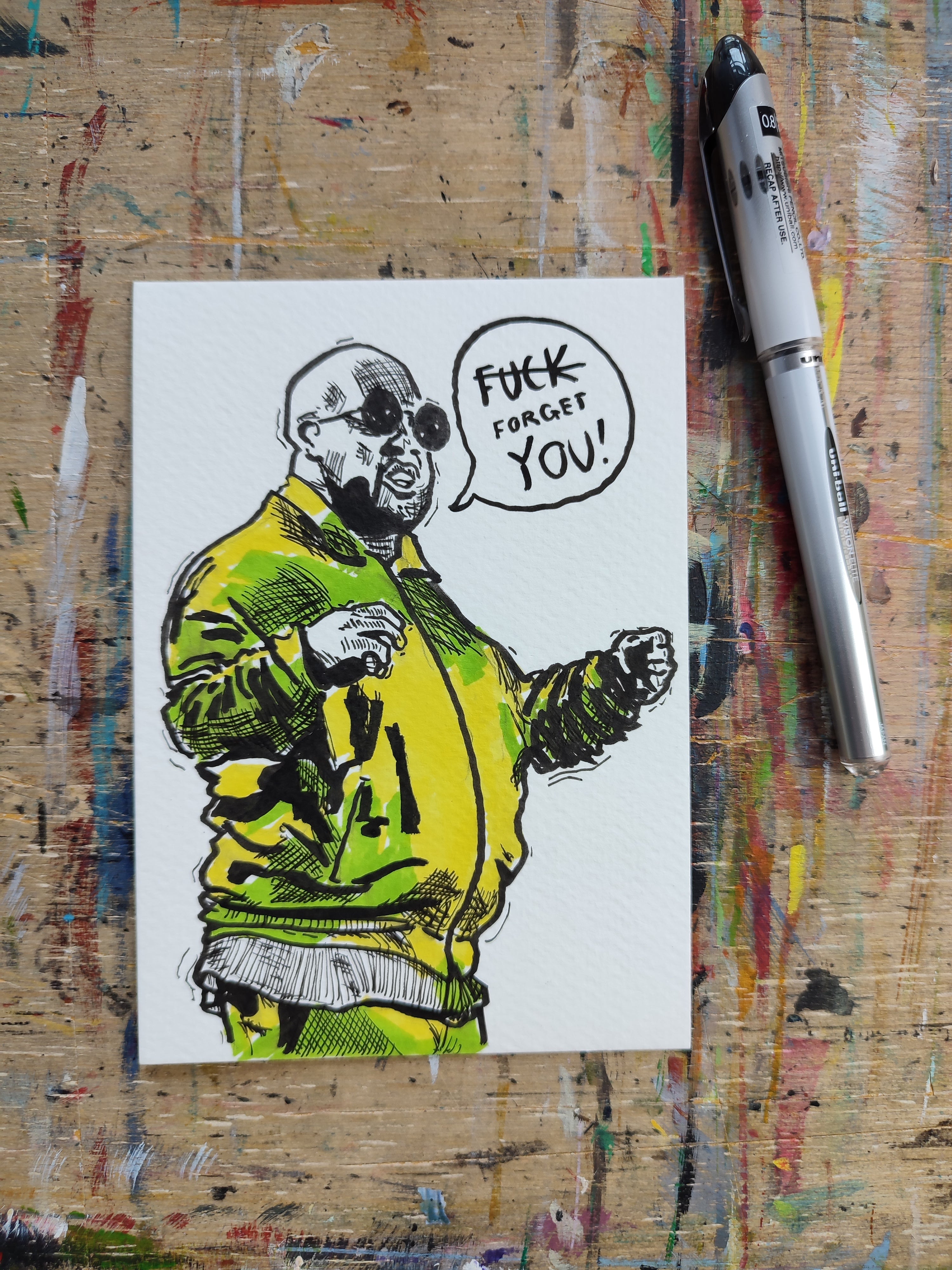 CeeLo Green postcard
