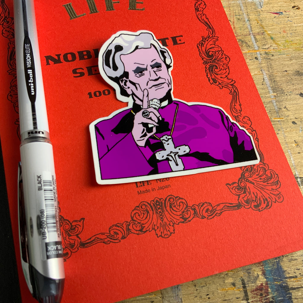 Python vs The Establishment Sticker Set