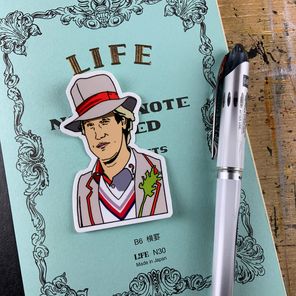 Time Travelling Doctor Guys sticker set