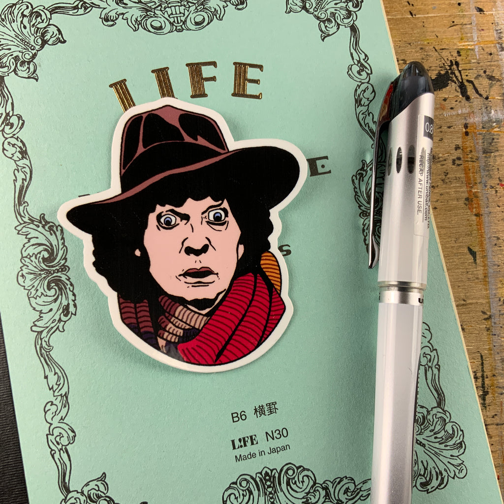 Time Travelling Doctor Guys sticker set