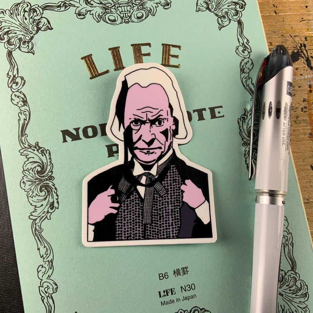 Time Travelling Doctor Guys sticker set