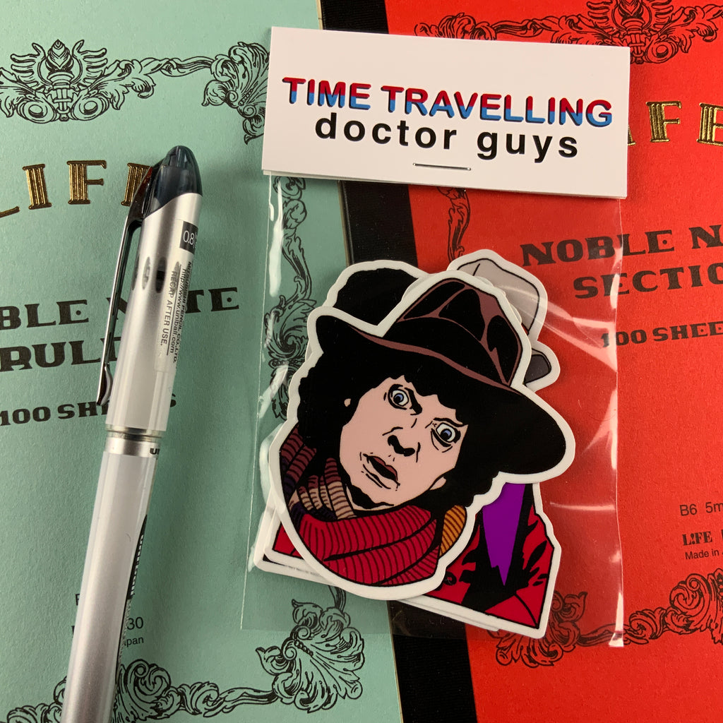 Time Travelling Doctor Guys sticker set