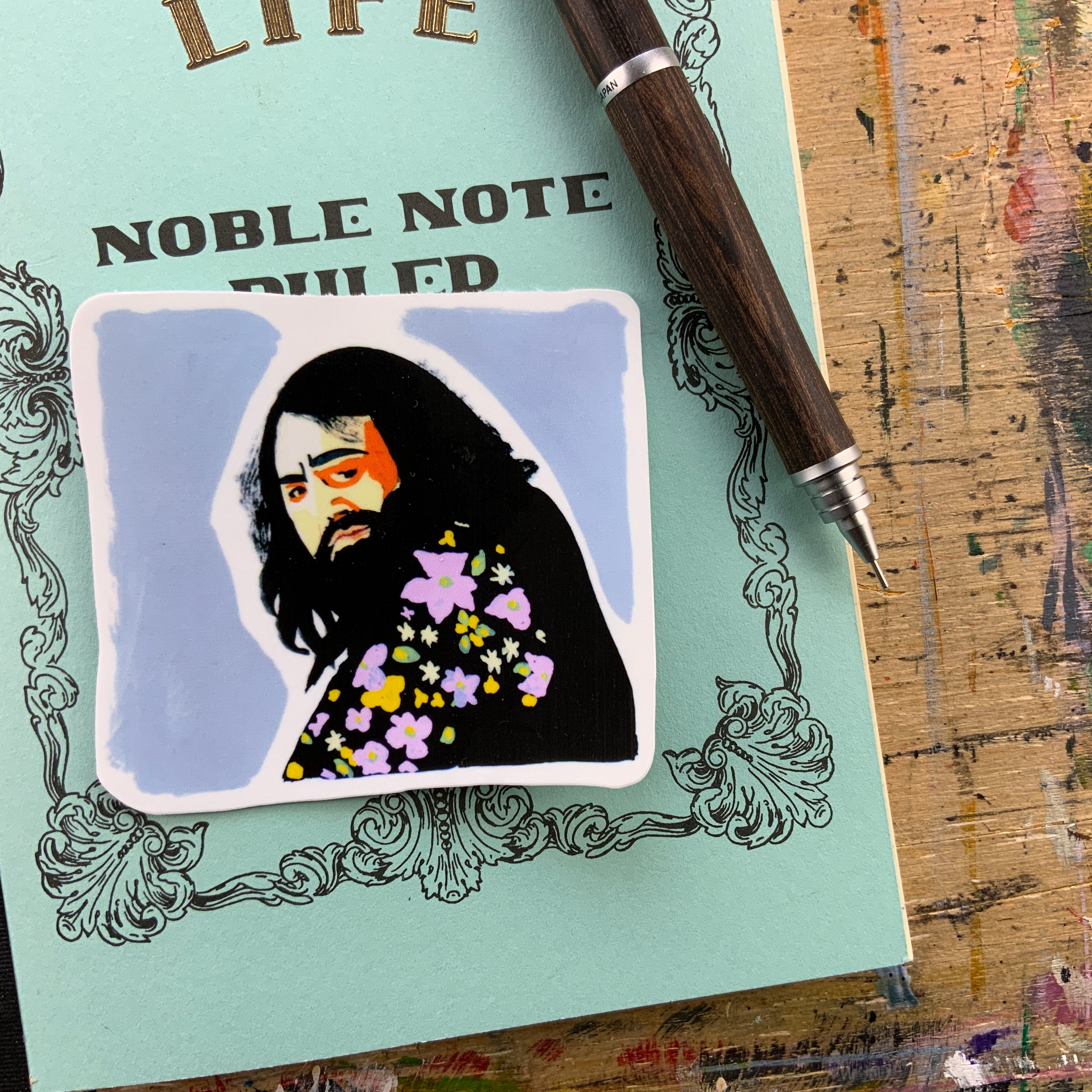 Demis Roussos Sticker Set
