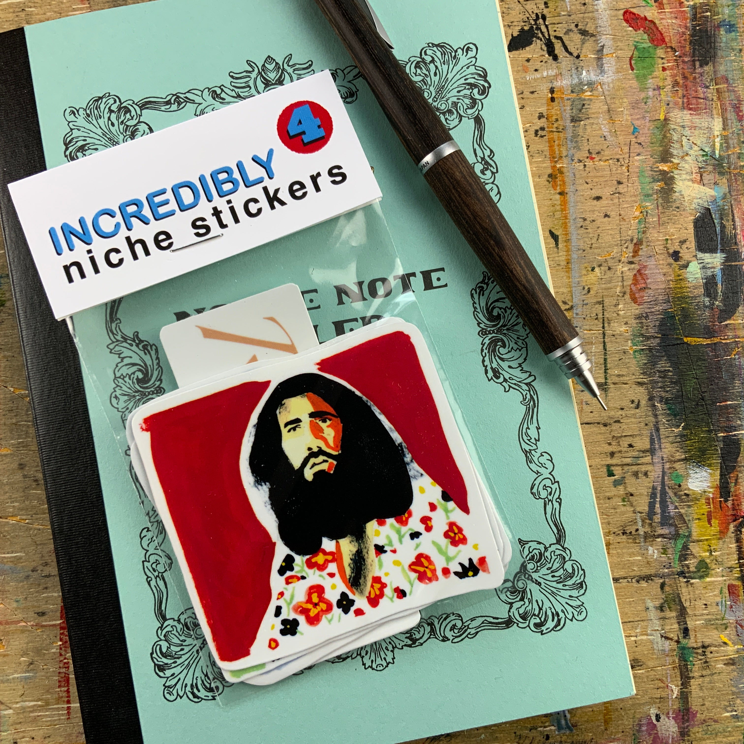 Demis Roussos Sticker Set