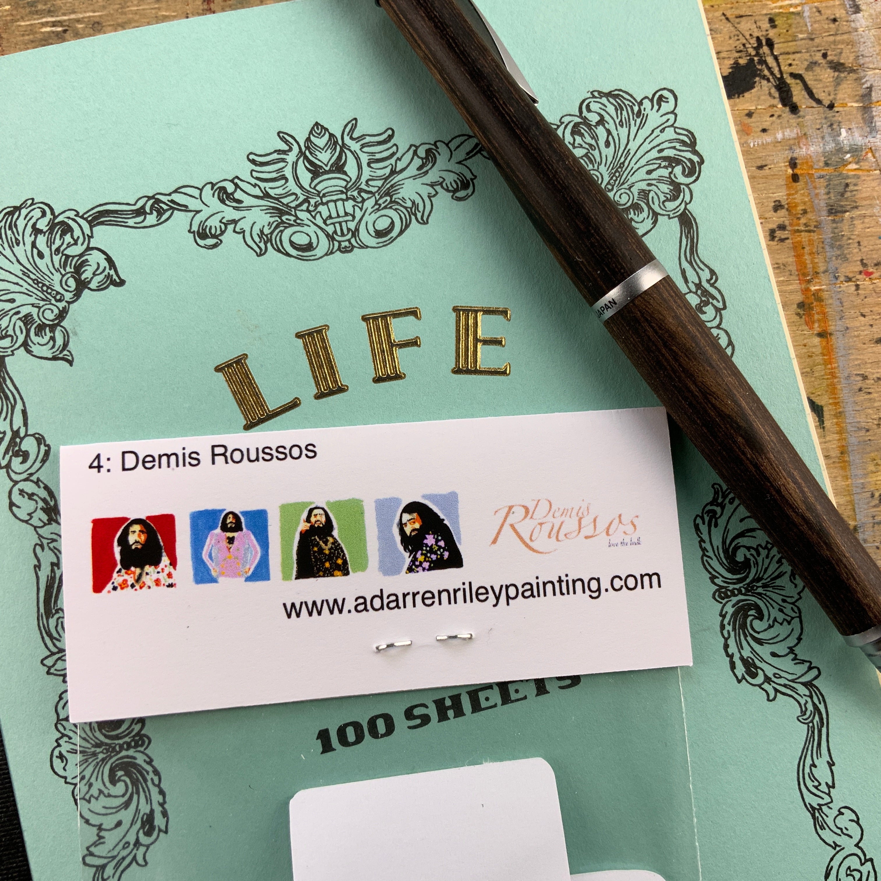 Demis Roussos Sticker Set