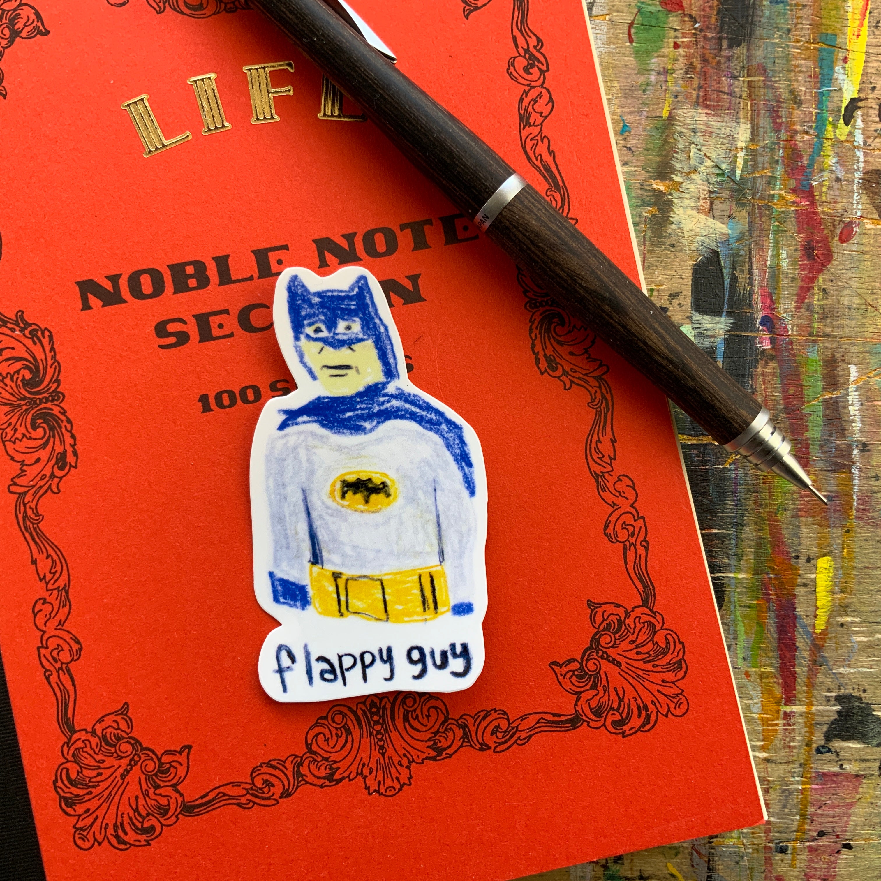 Super Guys Sticker Set