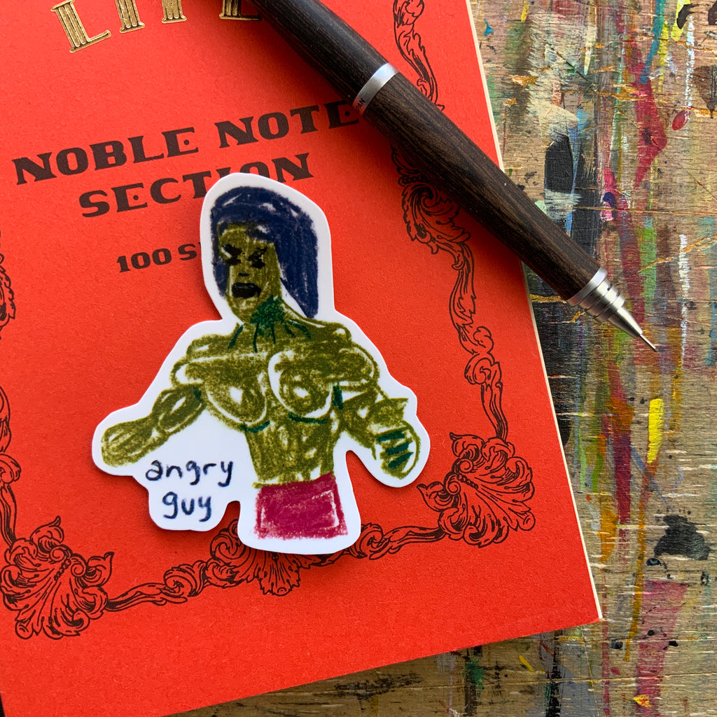 Super Guys Sticker Set