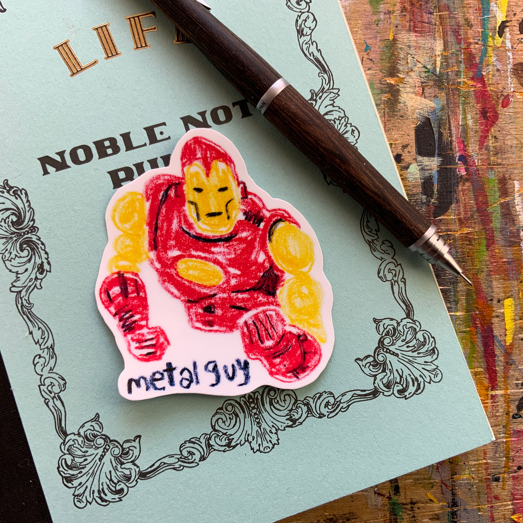 Super Guys Sticker Set