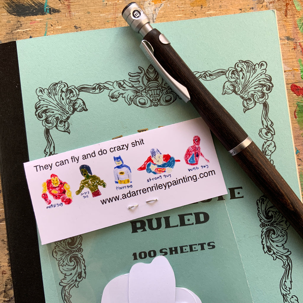 Super Guys Sticker Set