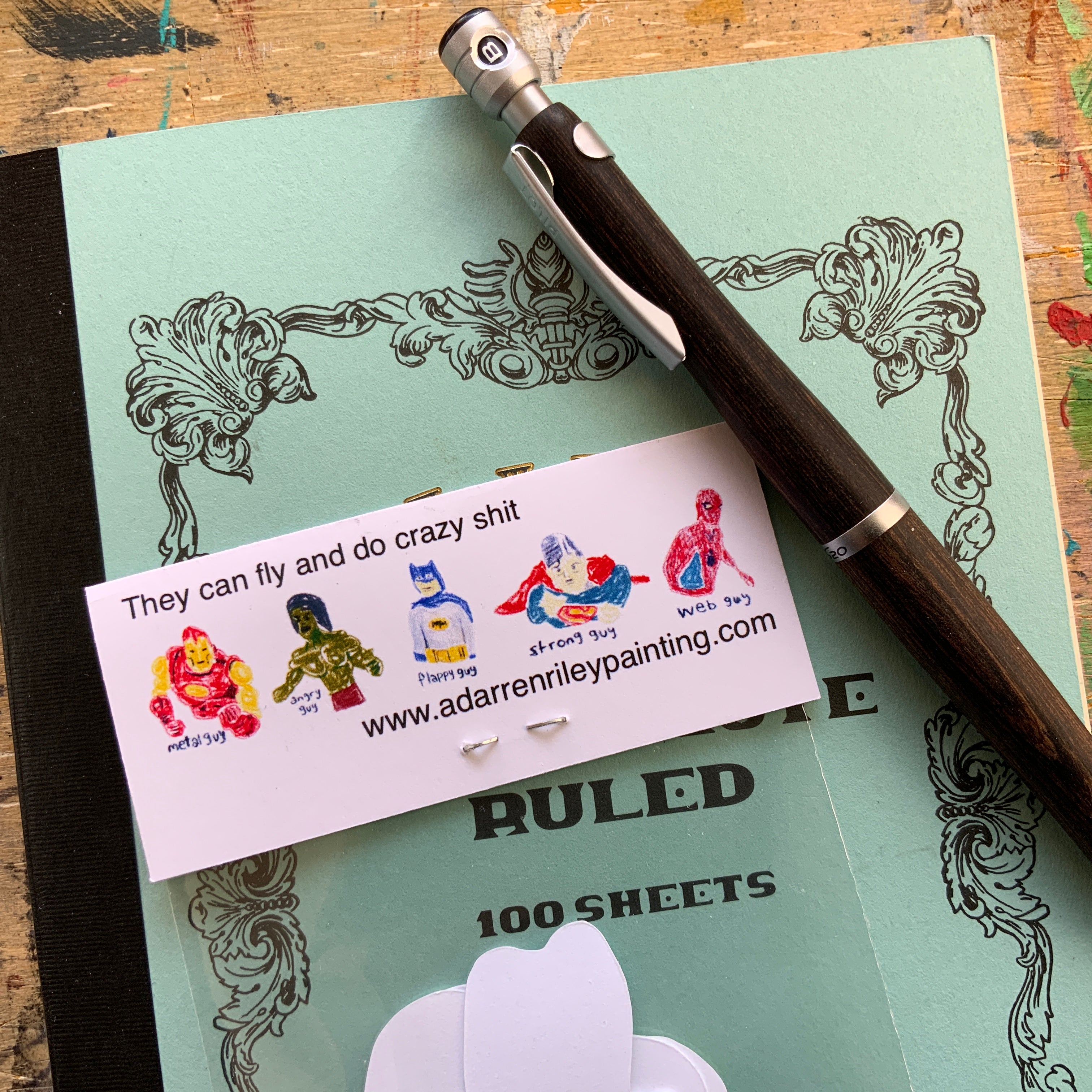 Super Guys Sticker Set