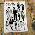 Lionel Blair sticker sheet